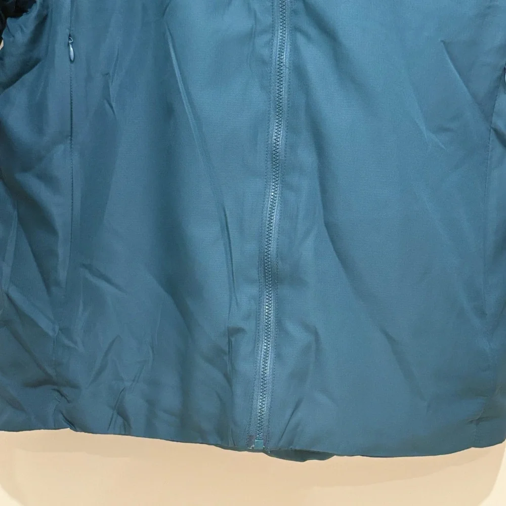 NWT [Mark Russo] Teal Insulated Full-Zip Outdoor Coat Jacket Women’s Medium - Picture 5 of 11